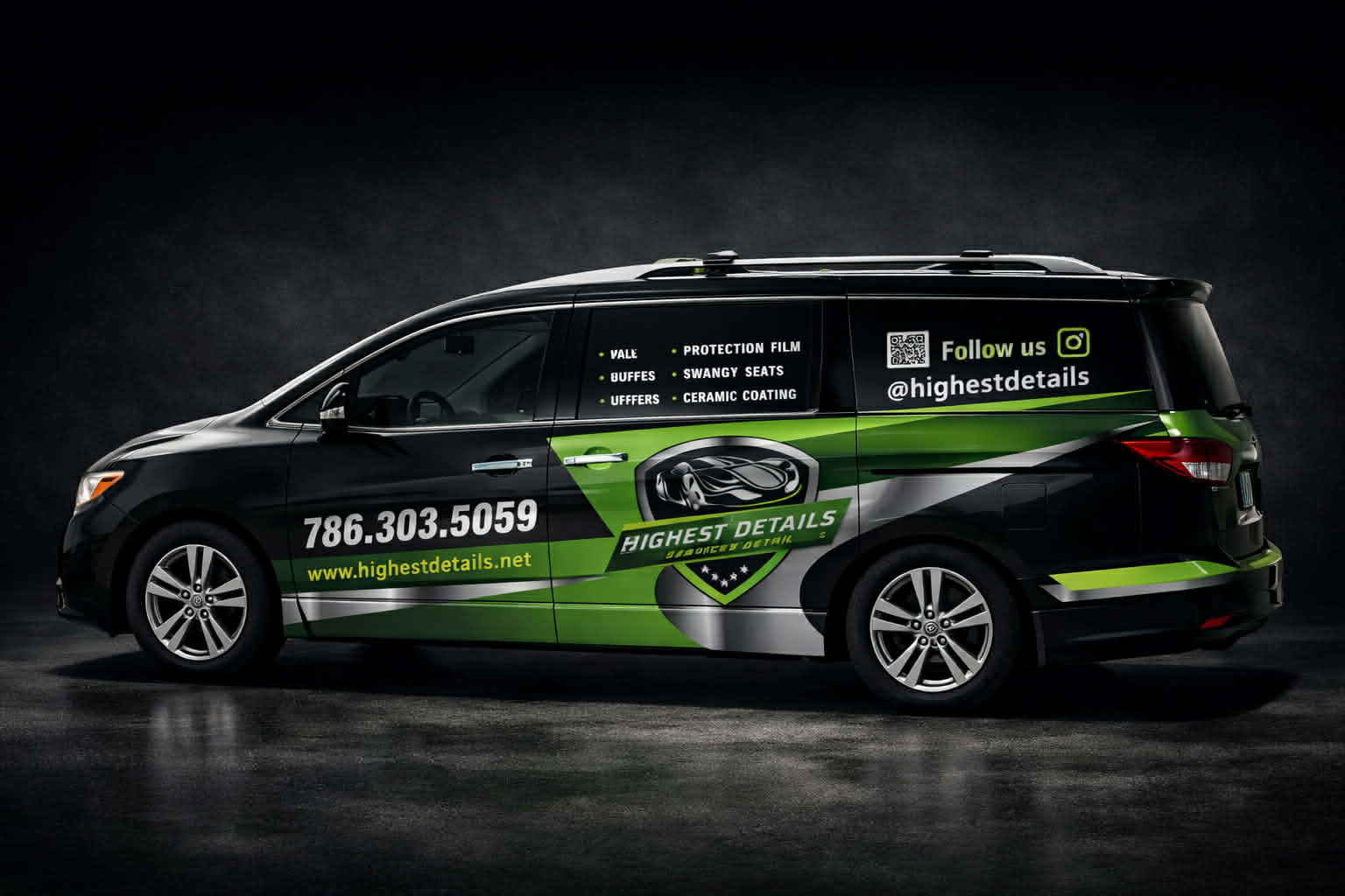Highest Details Service Van